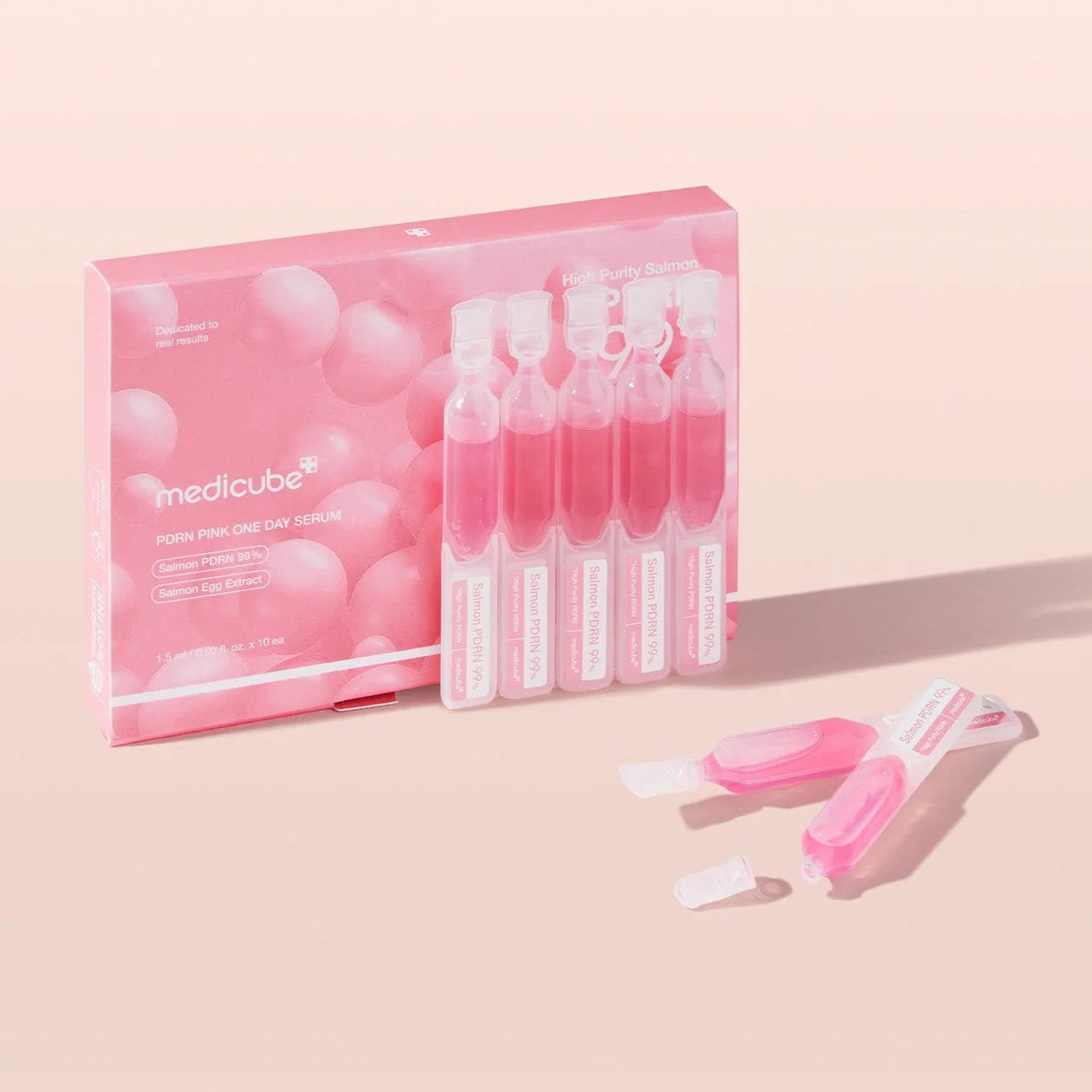Medicube PDRN Pink One Day Serum Set (1.5ml x 10 Stück)