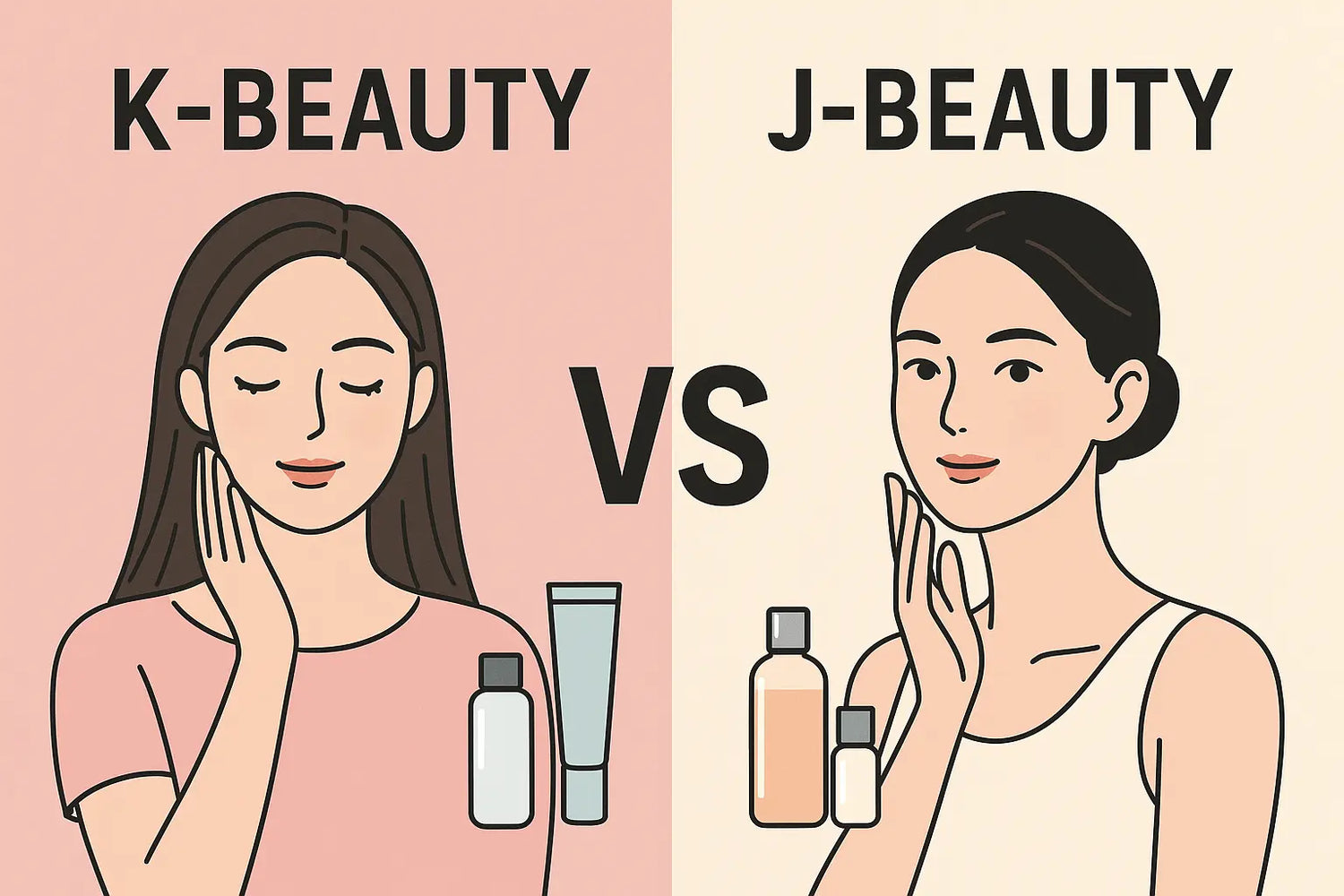 Koreanische vs. Japanische Kosmetik: Welcher Ansatz passt zu deiner Haut?-Wonder Skin