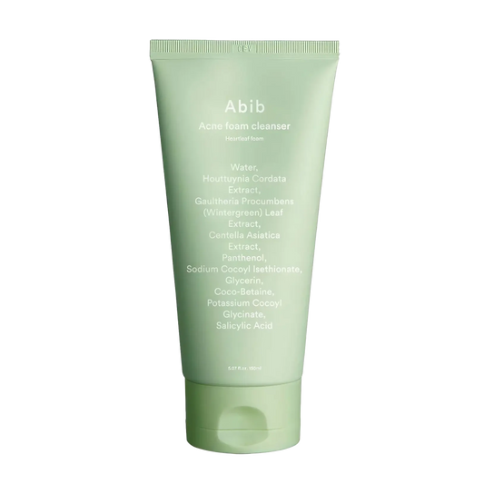 Abib Acne Foam Cleanser Heartleaf Foam 150ml-Wonder Skin