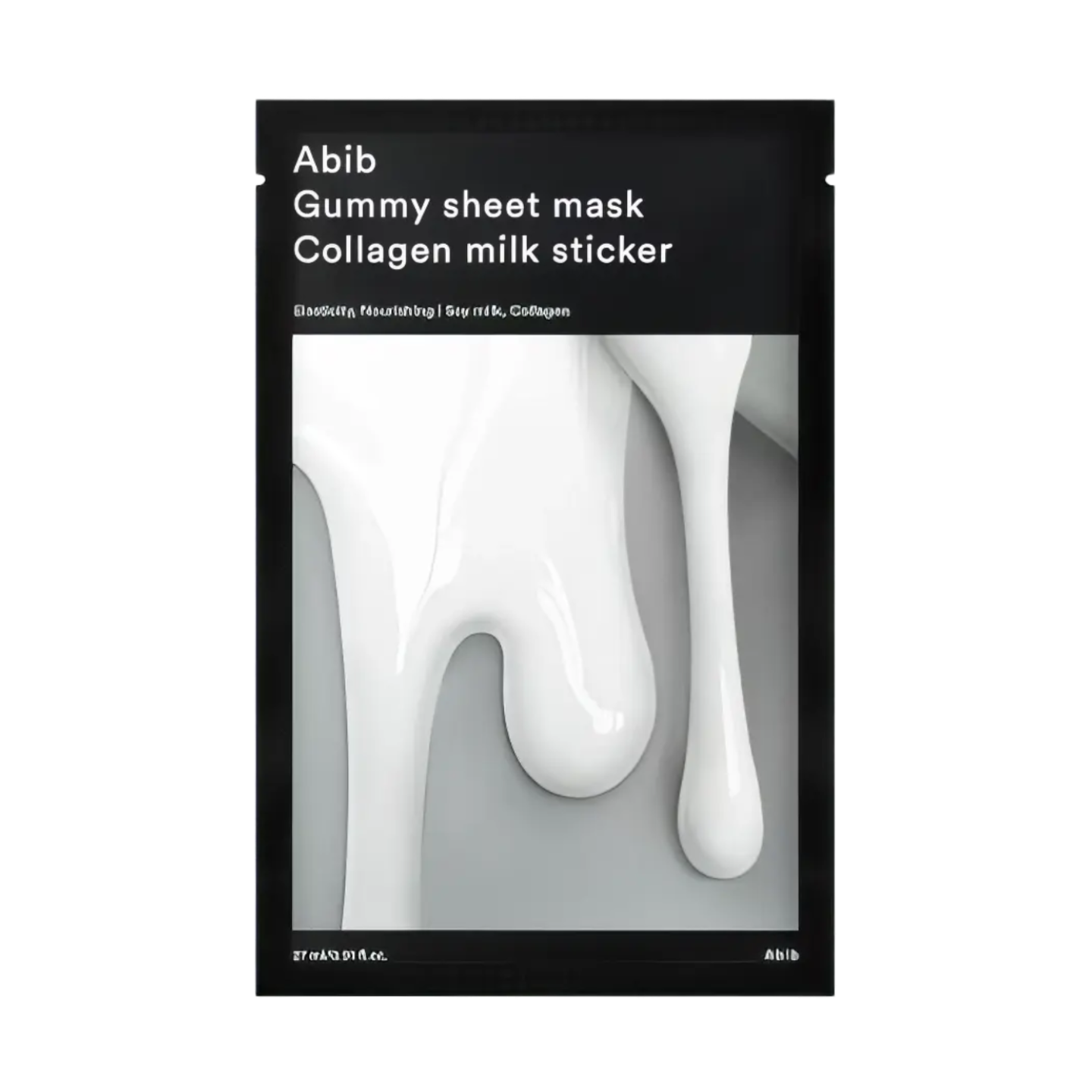 Abib Gummy Sheet Mask Collagen Milk Sticker 27ml-Wonder Skin