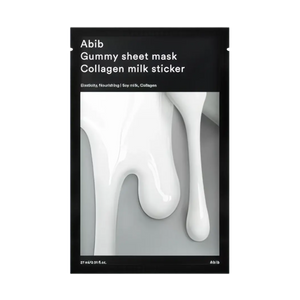 Abib Gummy Sheet Mask Collagen Milk Sticker 27ml