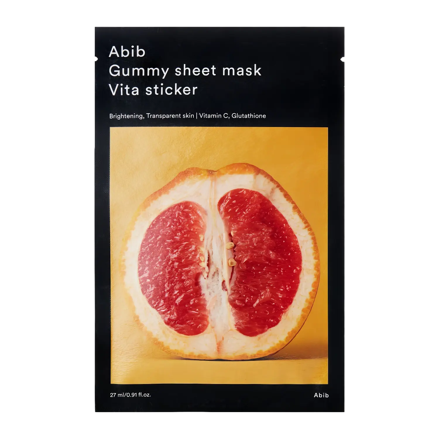 Abib Gummy Sheet Mask Vita Sticker 27ml-Wonder Skin