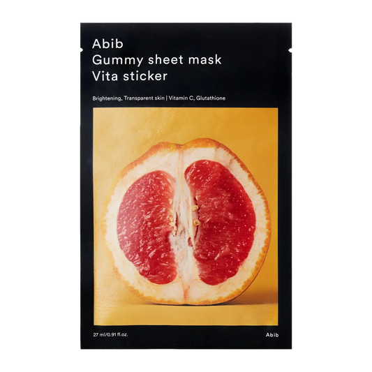 Abib Gummy Sheet Mask Vita Sticker 27ml-Wonder Skin