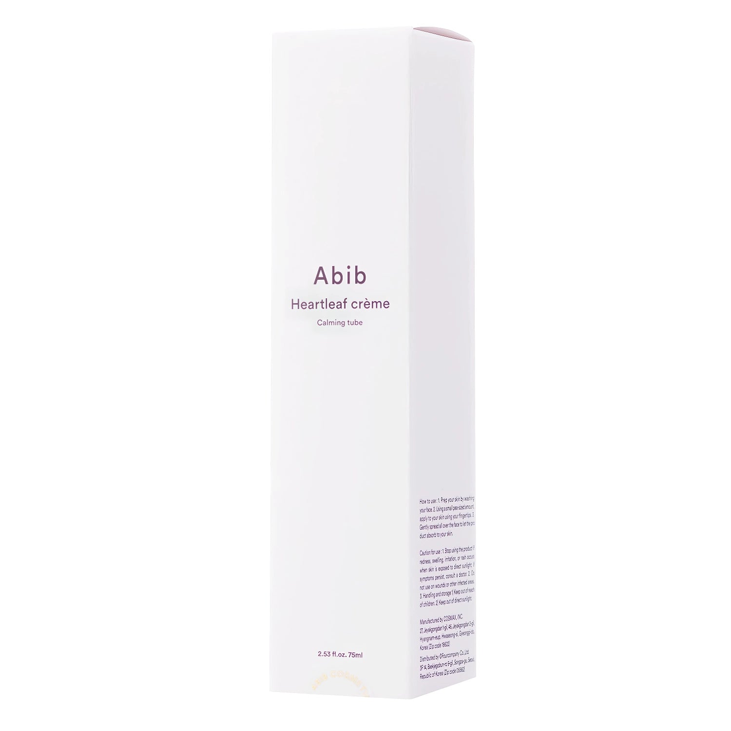 Abib Heartleaf Creme 75ml-Wonder Skin