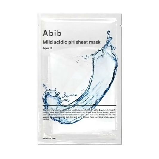 Abib Mild Acidic pH Sheet Mask Aqua Fit 30ml-Wonder Skin