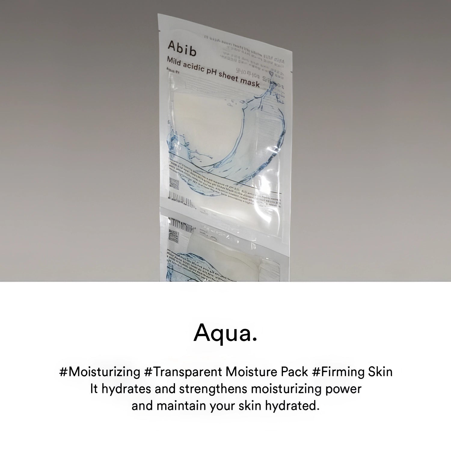 Abib Mild Acidic pH Sheet Mask Aqua Fit 30ml-Wonder Skin