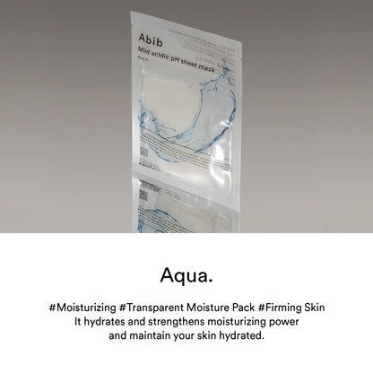 Abib Mild Acidic pH Sheet Mask Aqua Fit 30ml-Wonder Skin