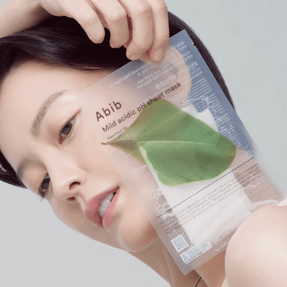 Abib Mild Acidic pH Sheet Mask Heartleaf Fit 30ml-Wonder Skin