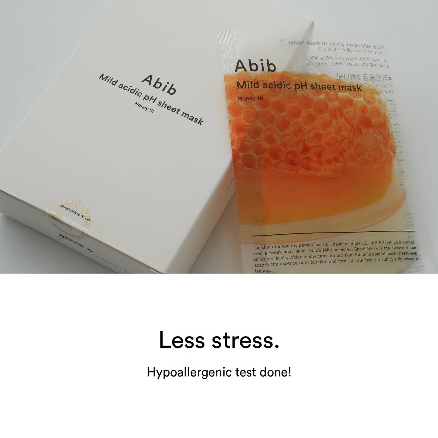 Abib Mild Acidic pH Sheet Mask Honey Fit 30ml-Wonder Skin