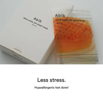 Abib Mild Acidic pH Sheet Mask Honey Fit 30ml-Wonder Skin