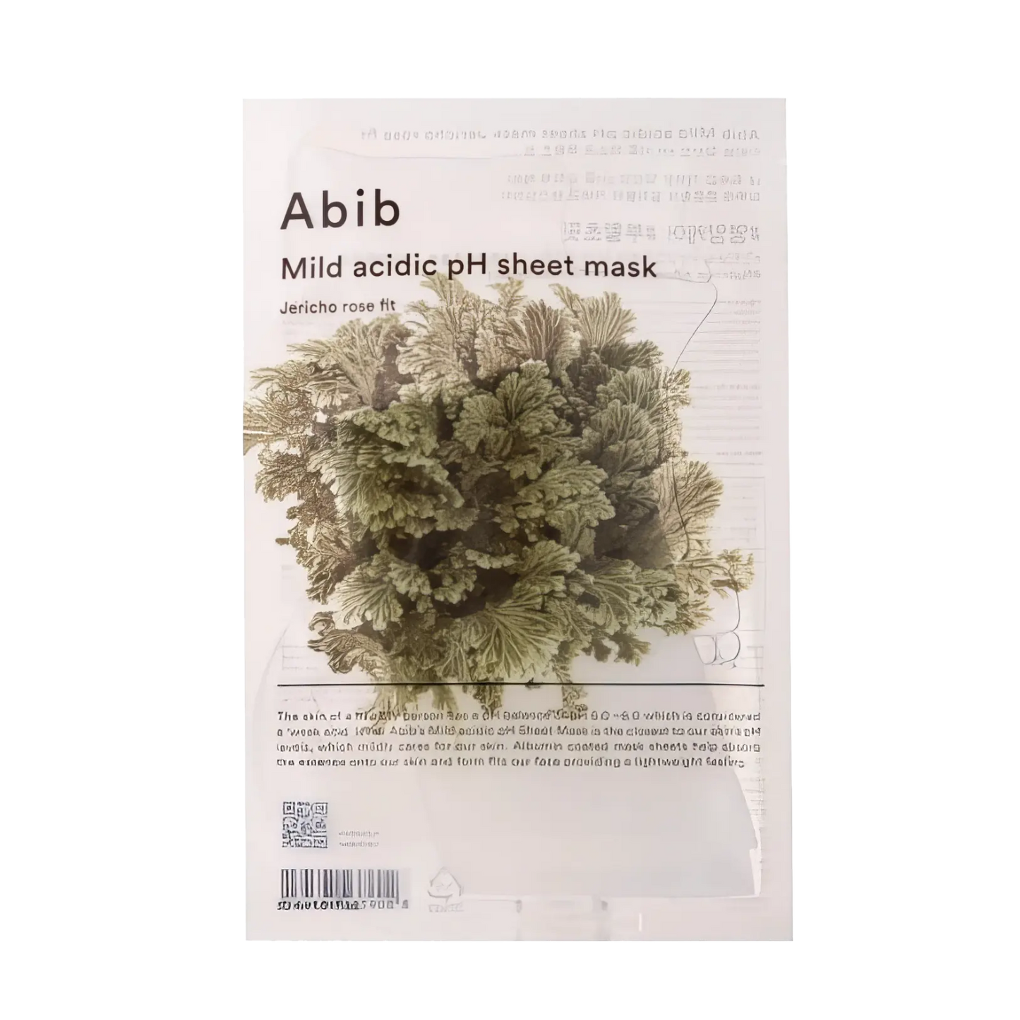 Abib Mild Acidic pH Sheet Mask Jericho Rose Fit 30ml-Wonder Skin