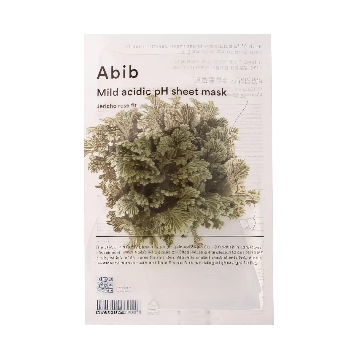 Abib Mild Acidic pH Sheet Mask Jericho Rose Fit 30ml-Wonder Skin