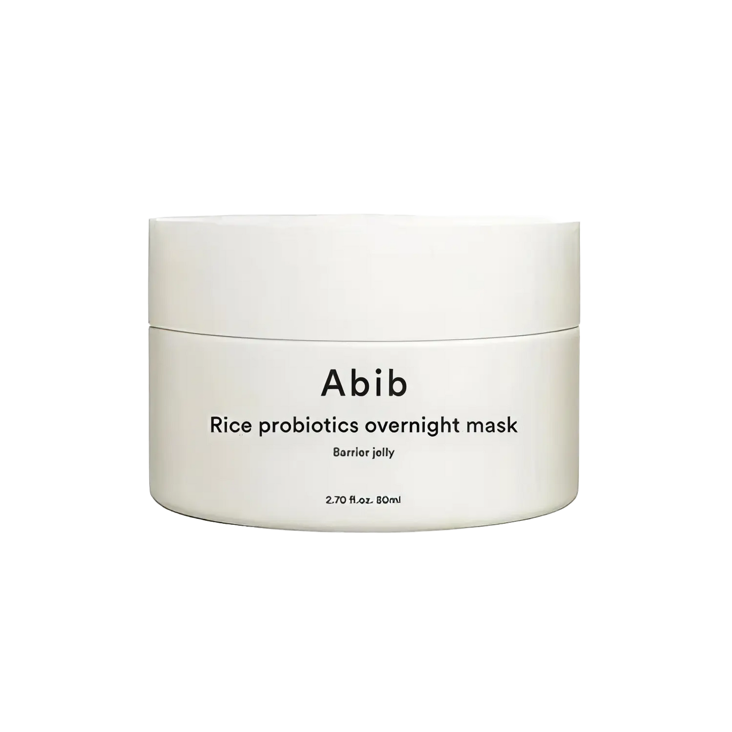 Abib Rice Probiotics Overnight Mask Barrier Jelly 80ml-Wonder Skin