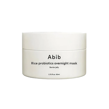 Abib Rice Probiotics Overnight Mask Barrier Jelly 80ml-Wonder Skin