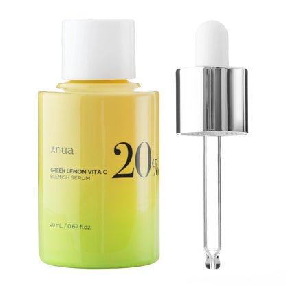 Anua Green Lemon Vita C Blemish Serum 20g-Wonder Skin