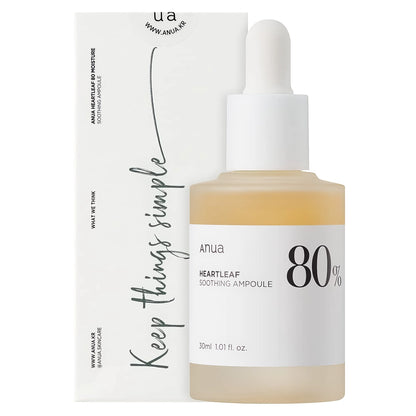 Anua Heartleaf 80% Soothing Ampoule 30ml-Wonder Skin