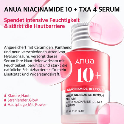 Anua Niacinamide 10% + TXA 4% Serum 30ml-Wonder Skin