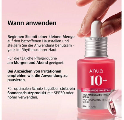 Anua Niacinamide 10% + TXA 4% Serum 30ml-Wonder Skin