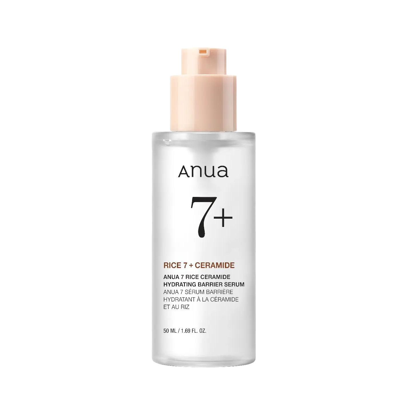 Anua Rice 7 Ceramide Hydrating Barrier Serum 50ml-Wonder Skin