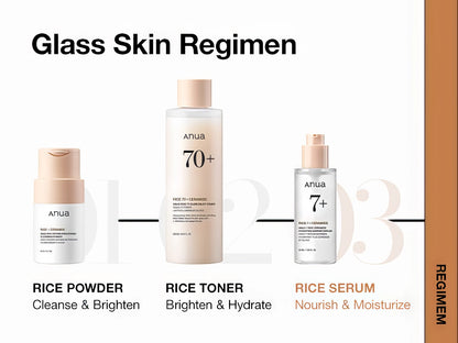 Anua Rice 7 Ceramide Hydrating Barrier Serum 50ml-Wonder Skin