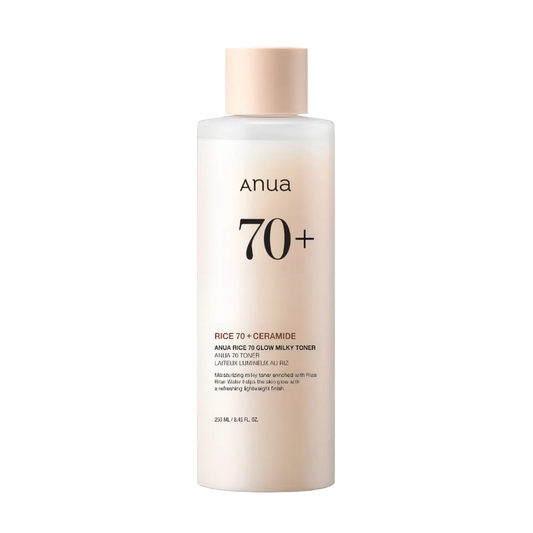 Anua Rice 70 Glow Milky Toner 250ml-Wonder Skin