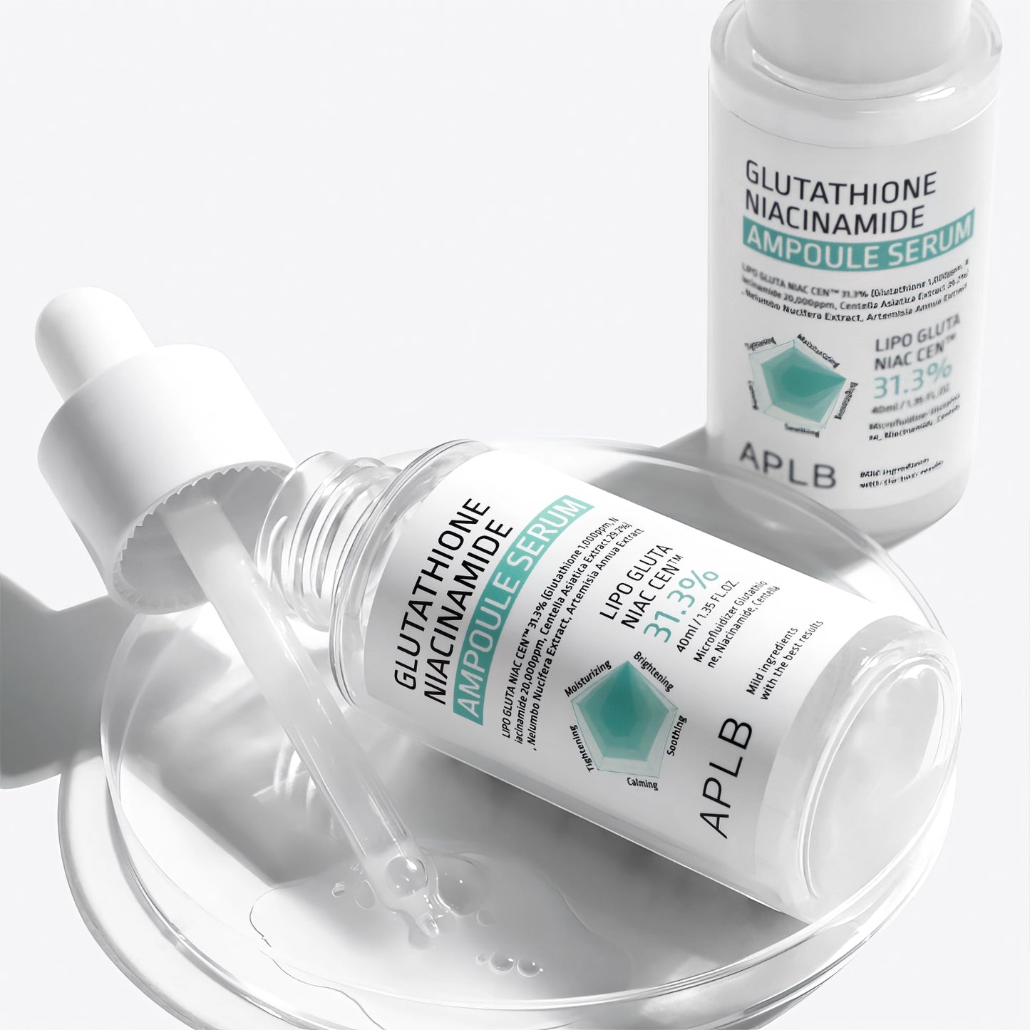 APLB Glutathione Niacinamide Ampoule Serum 40ml-Wonder Skin