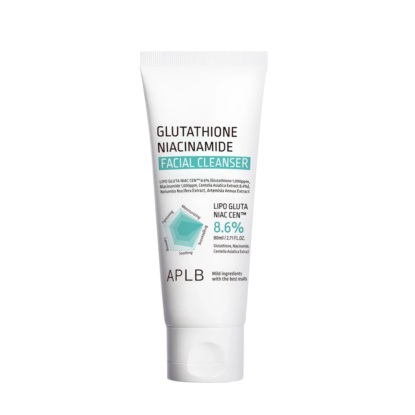 APLB Glutathione Niacinamide Facial Cleanser 80ml-Wonder Skin