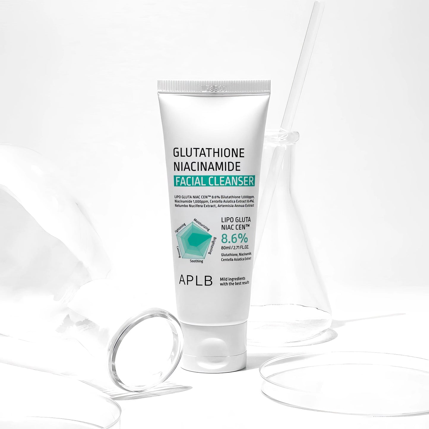 APLB Glutathione Niacinamide Facial Cleanser 80ml-Wonder Skin