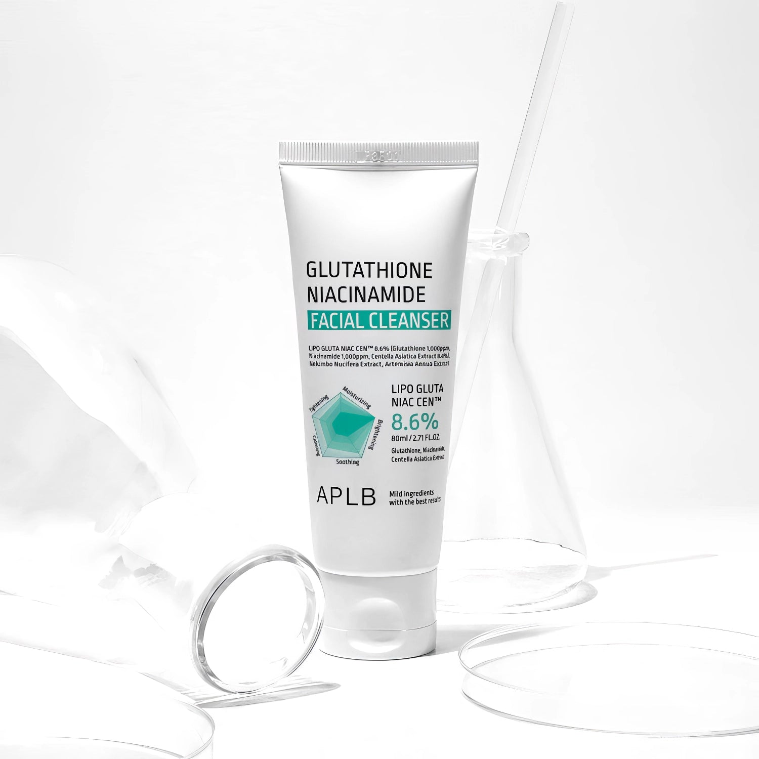 APLB Glutathione Niacinamide Facial Cleanser 80ml-Wonder Skin