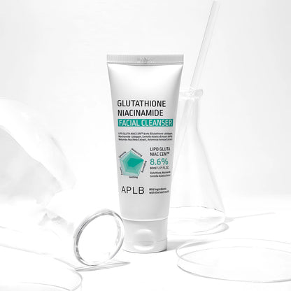 APLB Glutathione Niacinamide Facial Cleanser 80ml-Wonder Skin