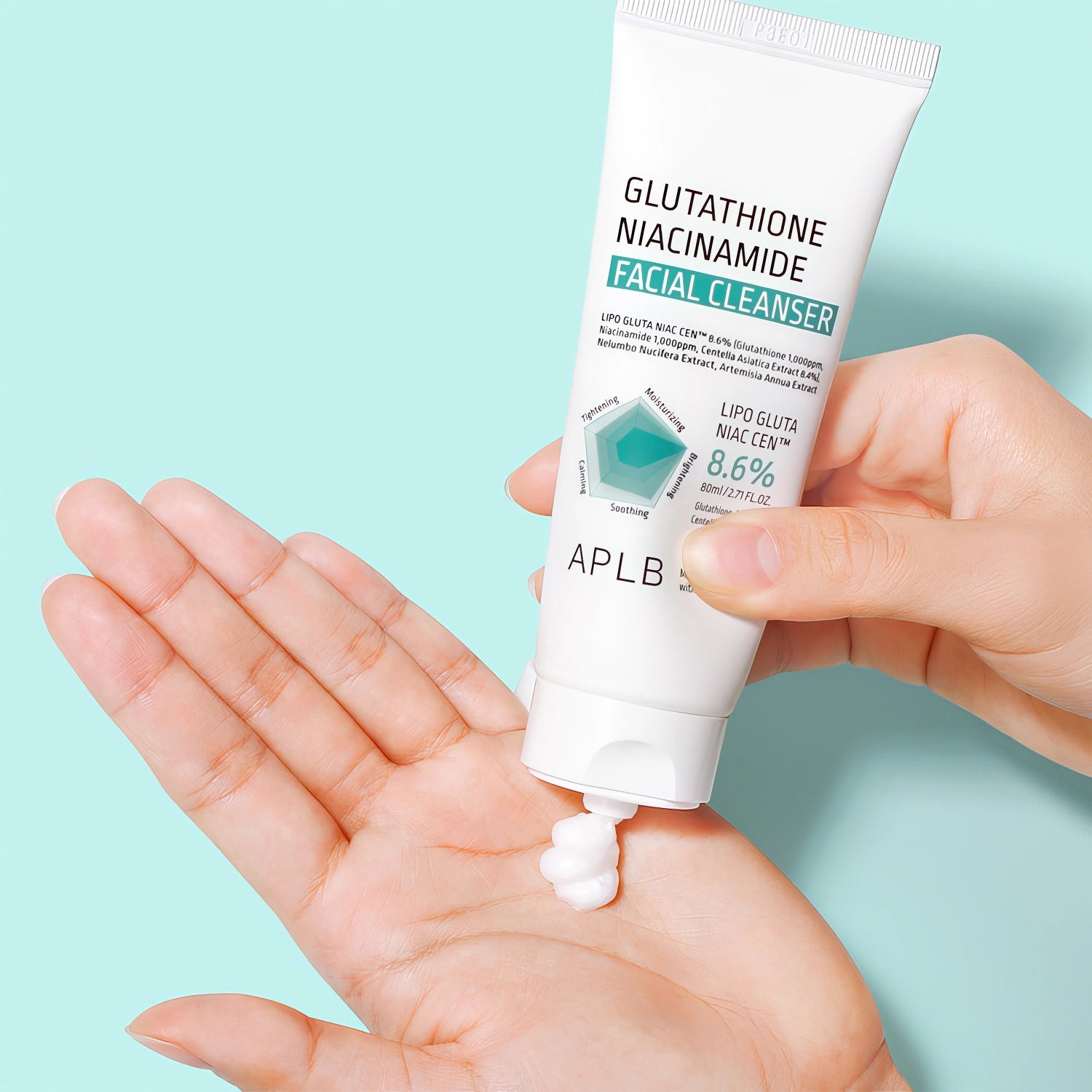 APLB Glutathione Niacinamide Facial Cleanser 80ml-Wonder Skin