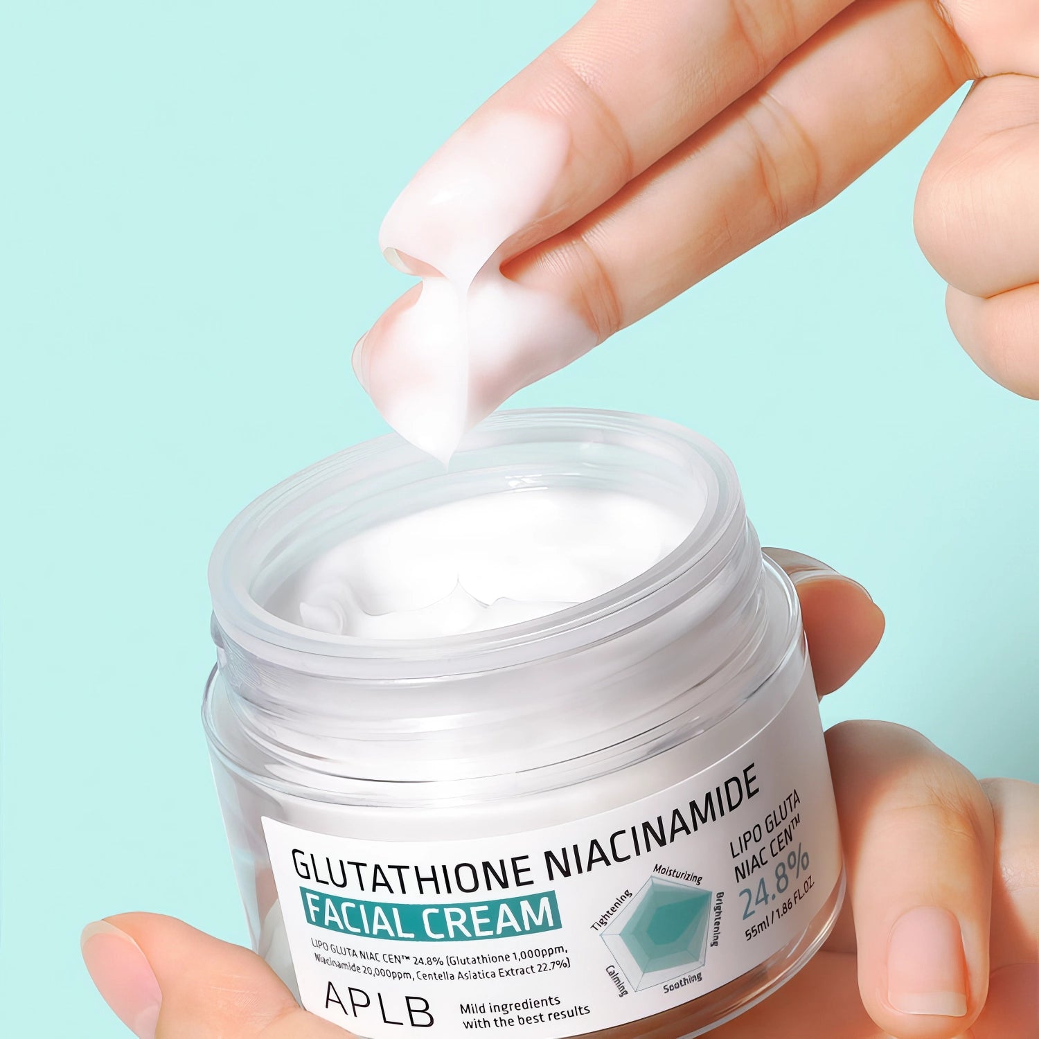 APLB Glutathione Niacinamide Facial Cream 55ml-Wonder Skin