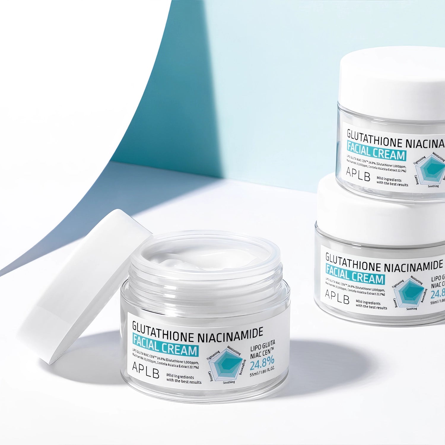 APLB Glutathione Niacinamide Facial Cream 55ml-Wonder Skin