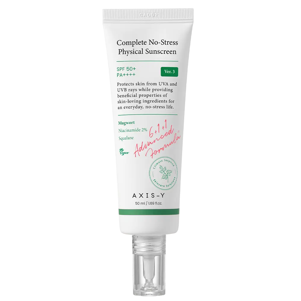 AXIS-Y Complete No- Stress Physical Sunscreen V.3 50ml-Wonder Skin