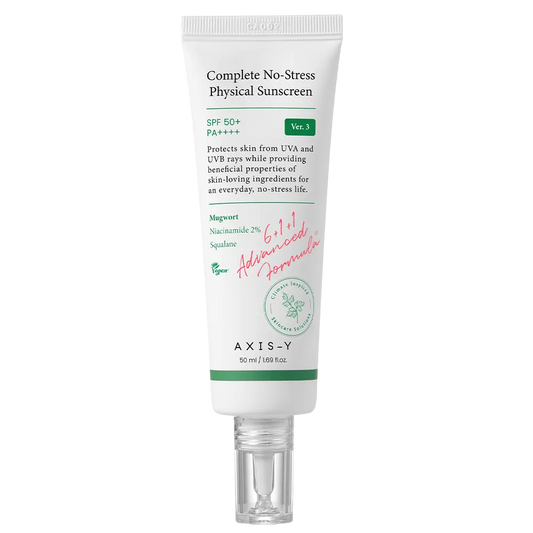 AXIS-Y Complete No- Stress Physical Sunscreen V.3 50ml-Wonder Skin