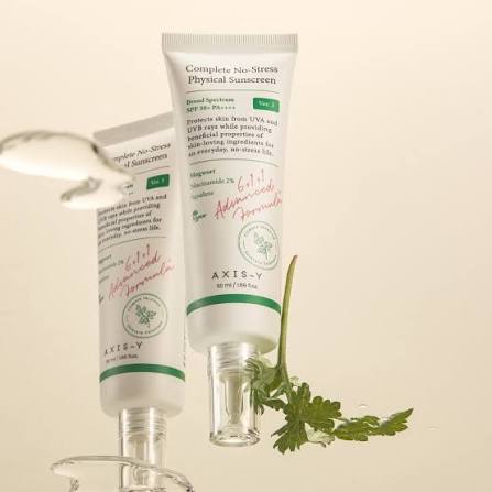 AXIS-Y Complete No- Stress Physical Sunscreen V.3 50ml-Wonder Skin