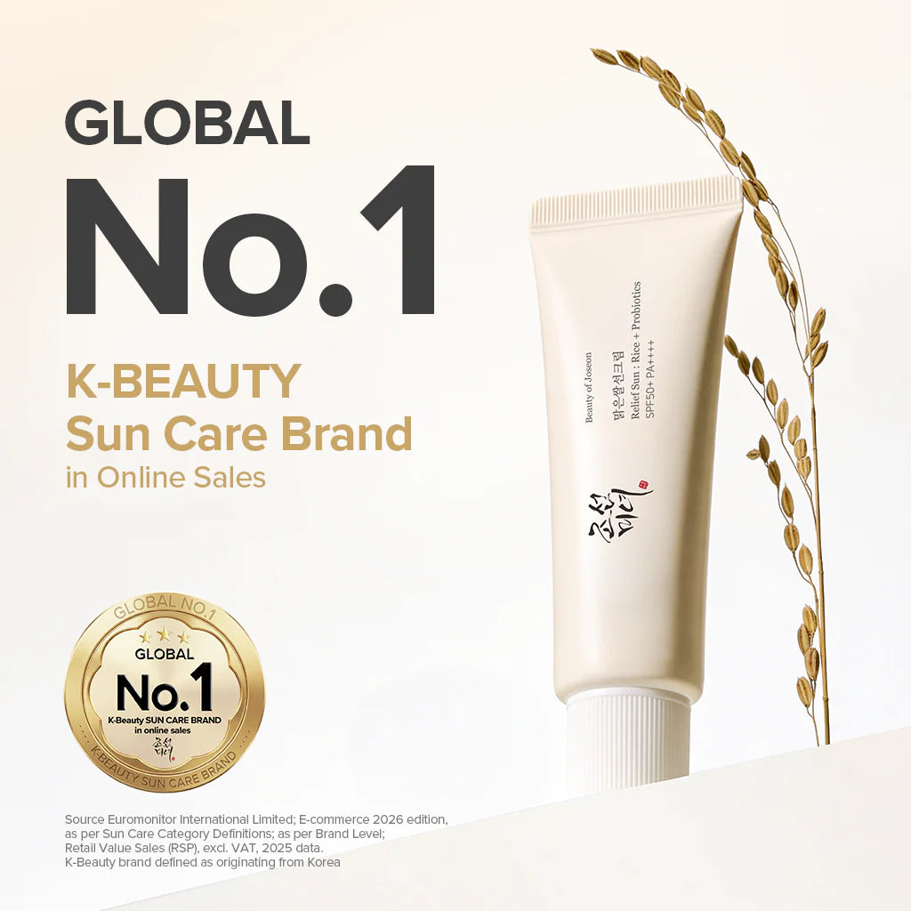 Beauty of Joseon Relief Sun : Rice + Probiotics SPF50+ PA++++ 50ml-Wonder Skin