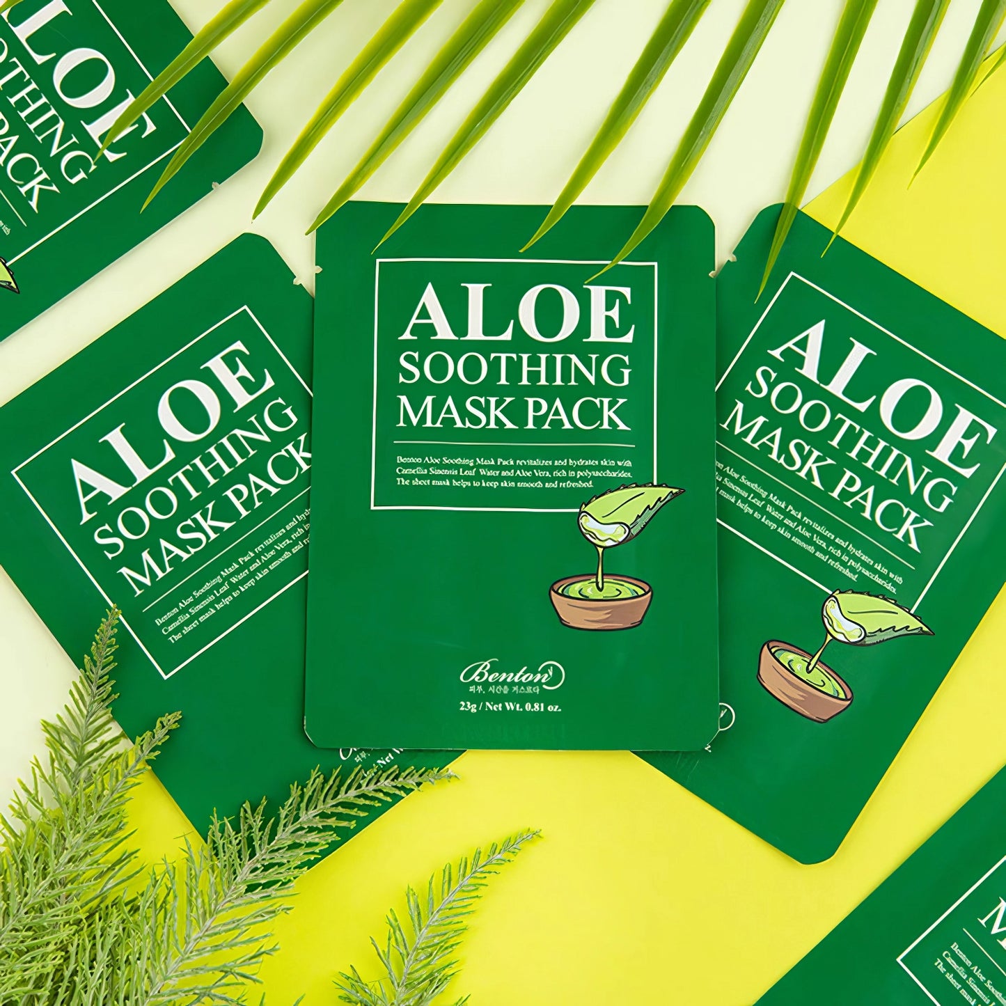 Benton Aloe Soothing Mask 23g-Wonder Skin