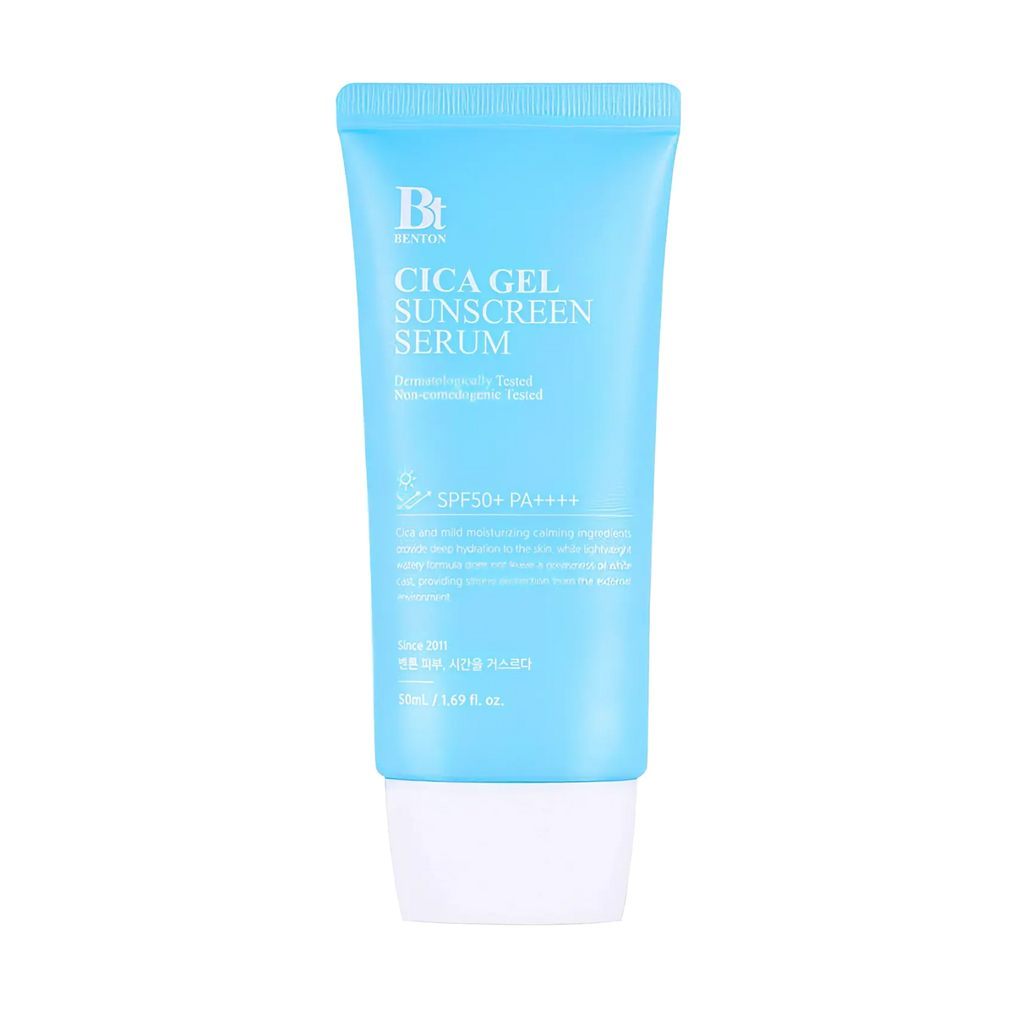 Benton Cica Gel Sunscreen Serum SPF50 PA++++ 50ml-Wonder Skin