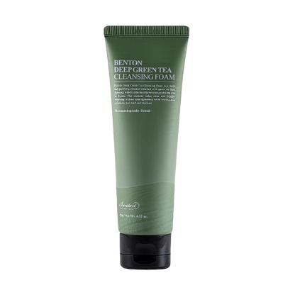 Benton Deep Green Tea Cleansing Foam 120g-Wonder Skin