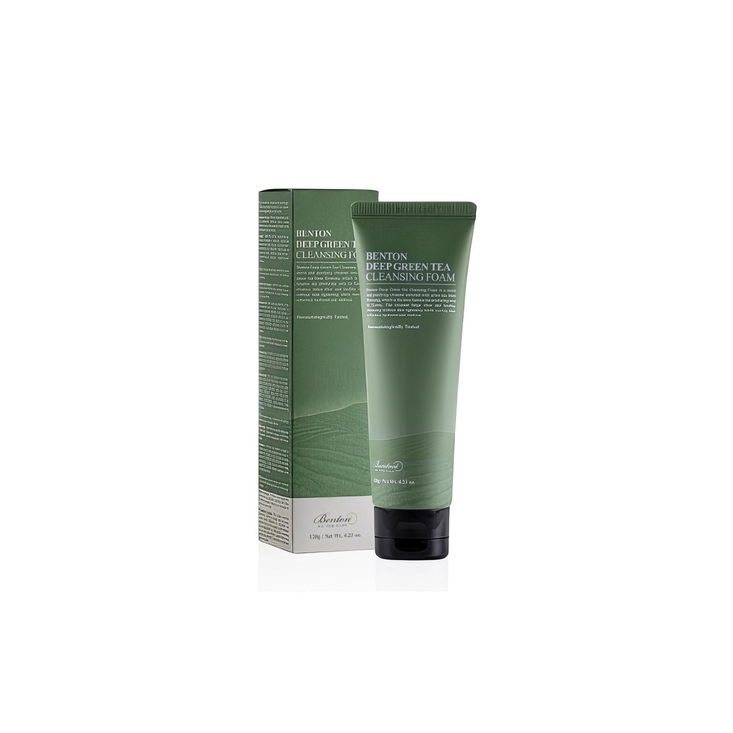 Benton Deep Green Tea Cleansing Foam 120g-Wonder Skin