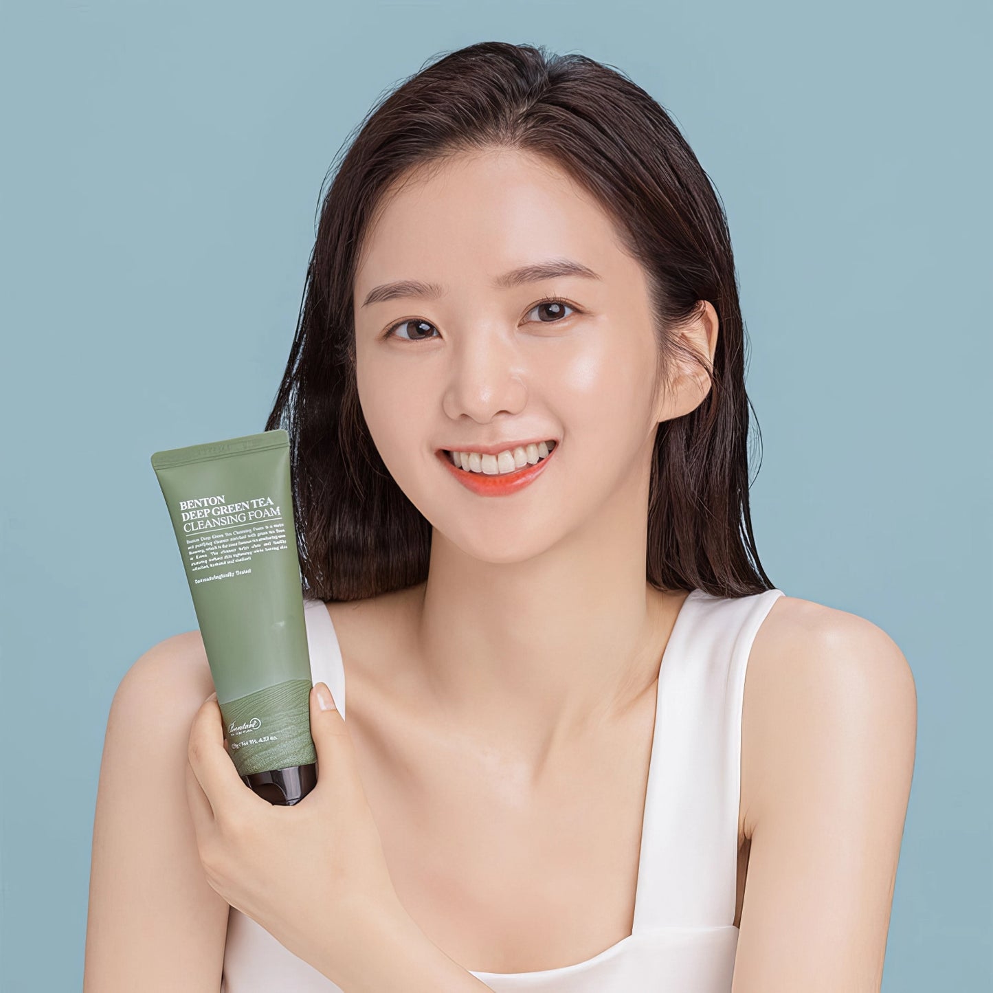Benton Deep Green Tea Cleansing Foam 120g-Wonder Skin