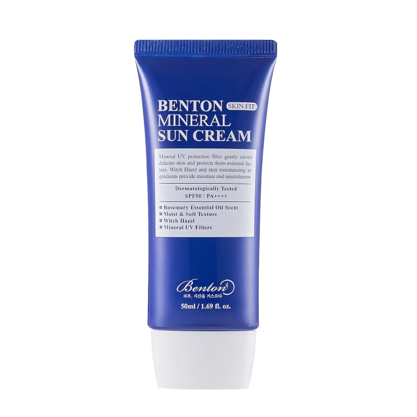 Benton Skin Fit Mineral Sun Cream SPF50+ PA++++ 50ml-Wonder Skin