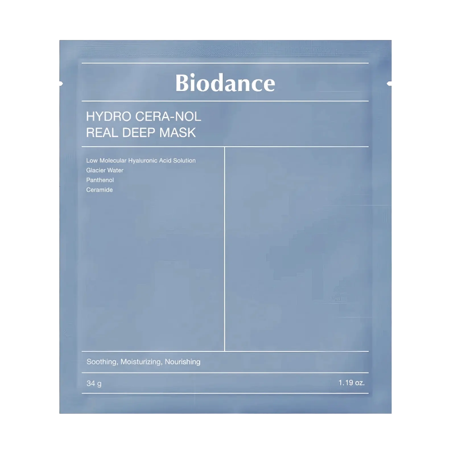 Biodance Hydro Cera-nol Real Deep Mask 4x34g-Wonder Skin