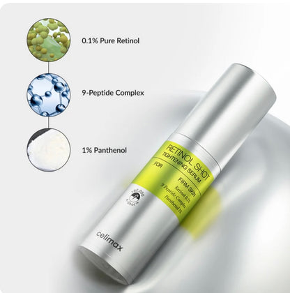 Celimax The Vita A Retinol Shot Tightening Serum 30 ml-Wonder Skin