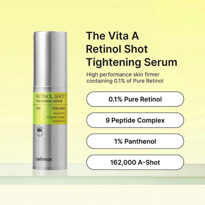 Celimax The Vita A Retinol Shot Tightening Serum 30 ml-Wonder Skin