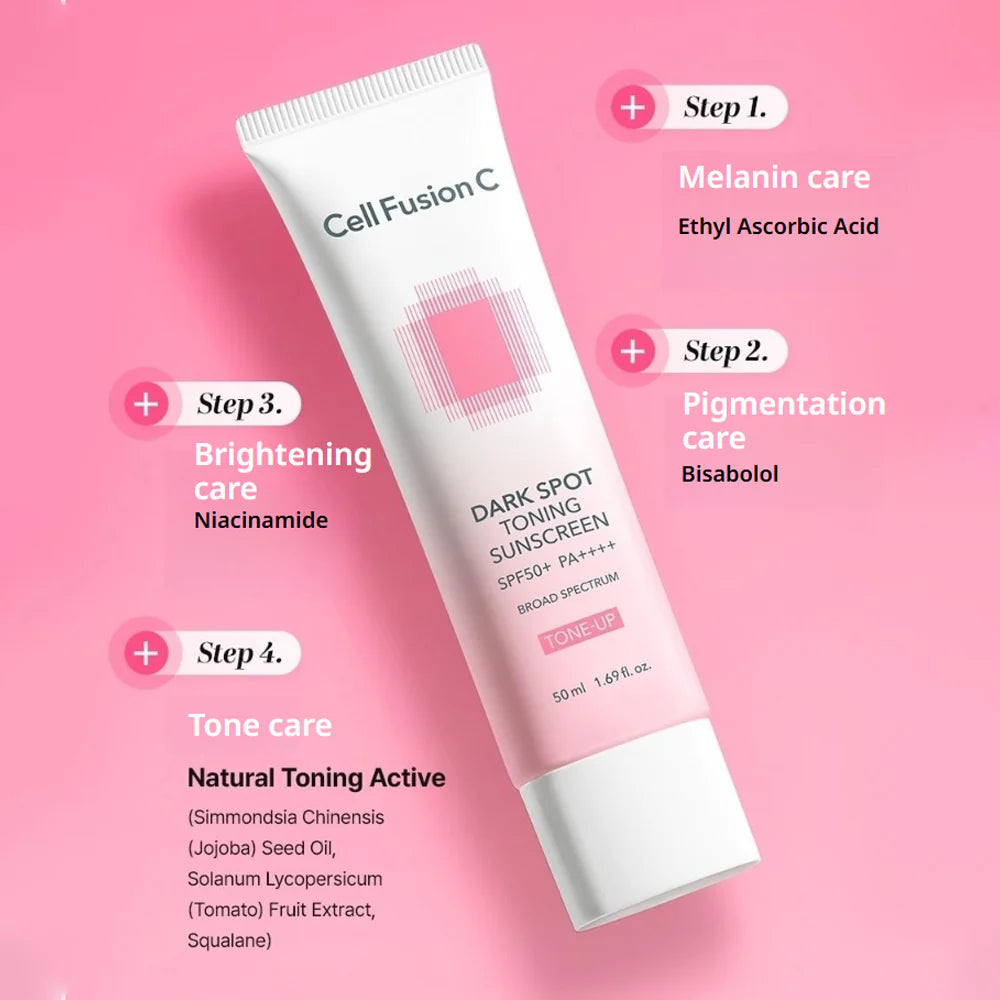 Cell Fusion C Dark Spot Toning Sunscreen SPF50+ PA++++ 50ml-Wonder Skin
