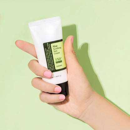 COSRX Aloe Soothing Sun Cream SPF50+/PA+++ 50ml-Wonder Skin