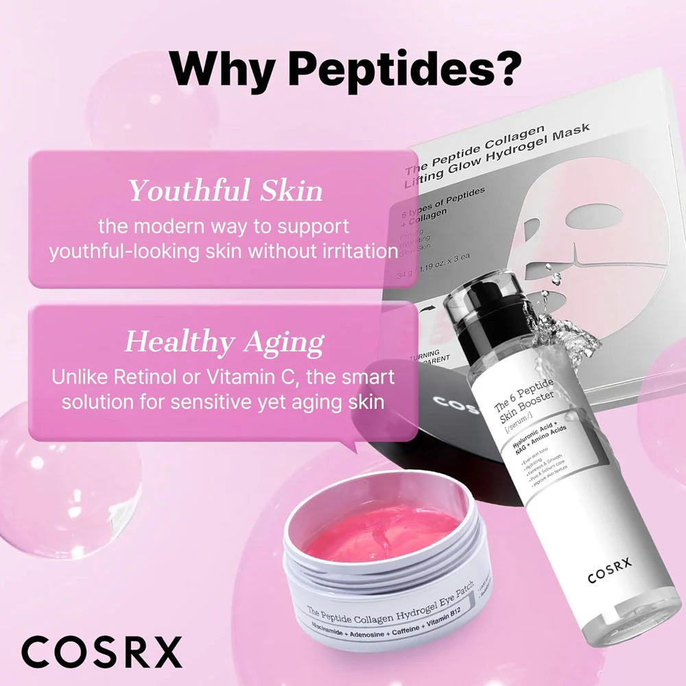 COSRX The Peptide Collagen Hydrogel Eye Patch 60 Patches-Wonder Skin