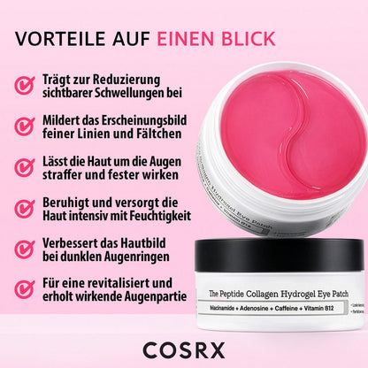 COSRX The Peptide Collagen Hydrogel Eye Patch 60 Patches-Wonder Skin